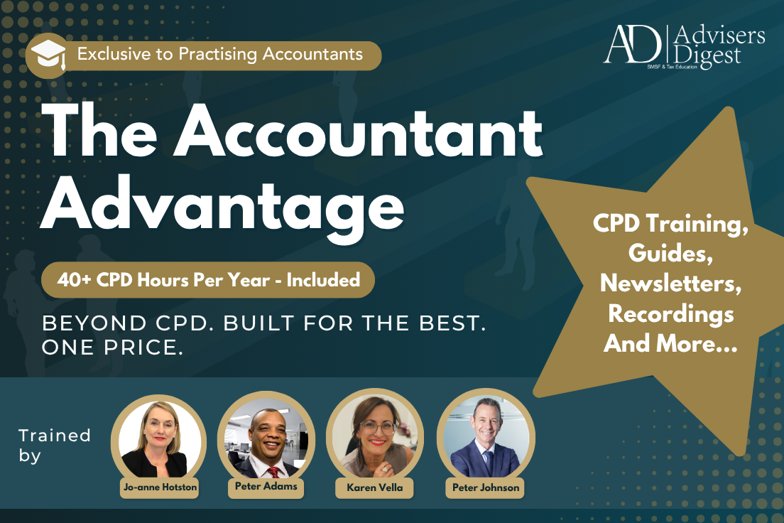The Accountant Advantage — CPD training, guides, newsletters, recordings and more