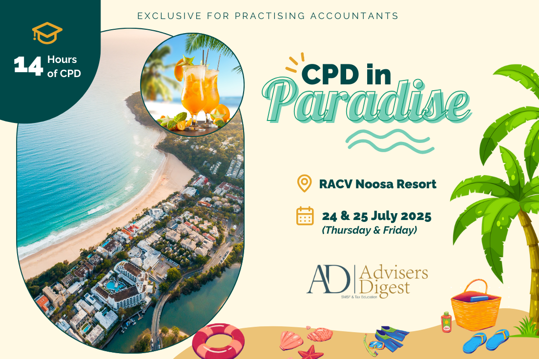 CPD in Paradise Noosa 2025, RACV Noosa Resort 