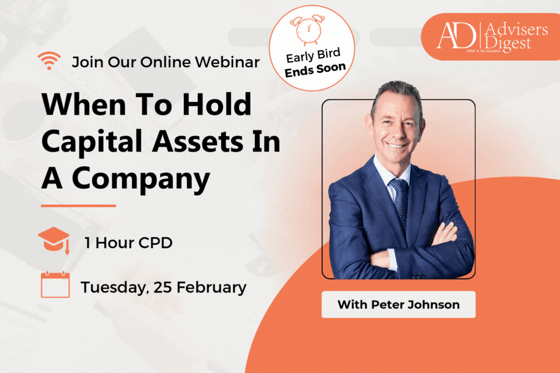 When To Hold Capital Assets in a Company