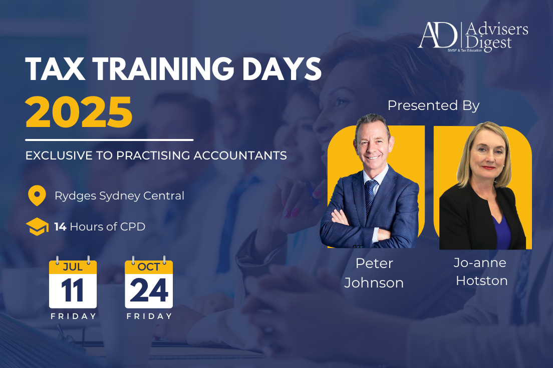 Tax Training Day 2025 Sydney