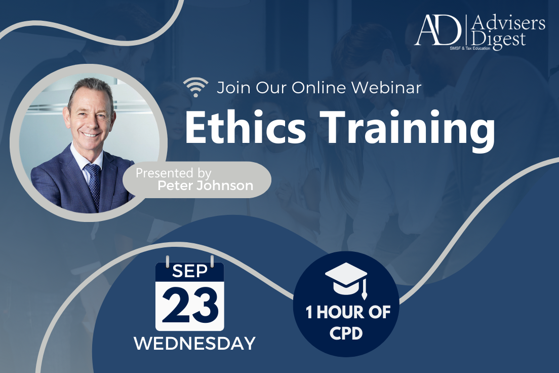 Ethics Webinar – September 2026