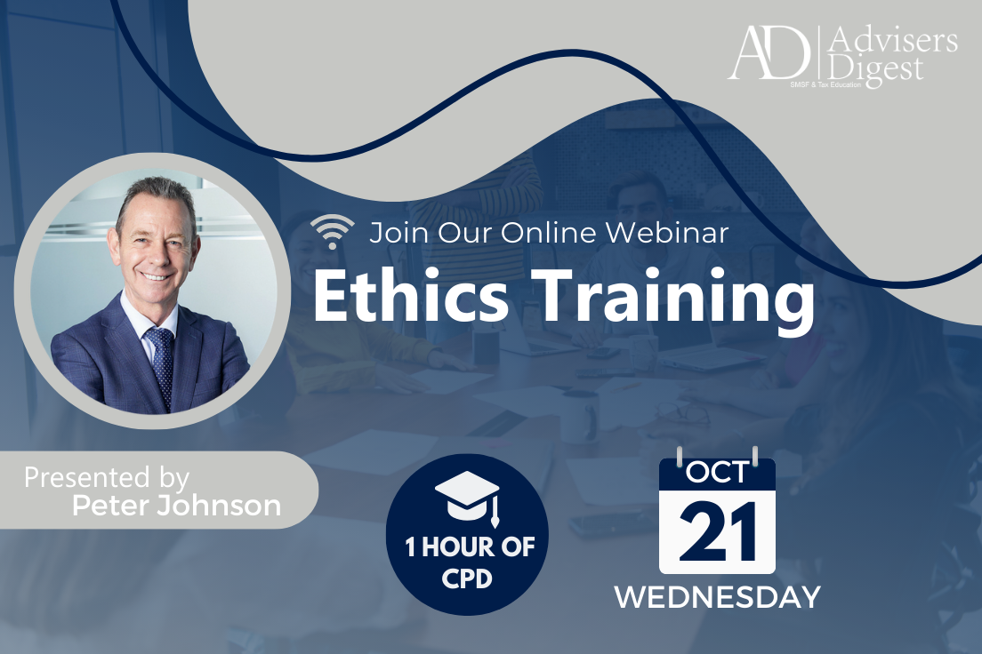 Ethics Webinar – October 2026