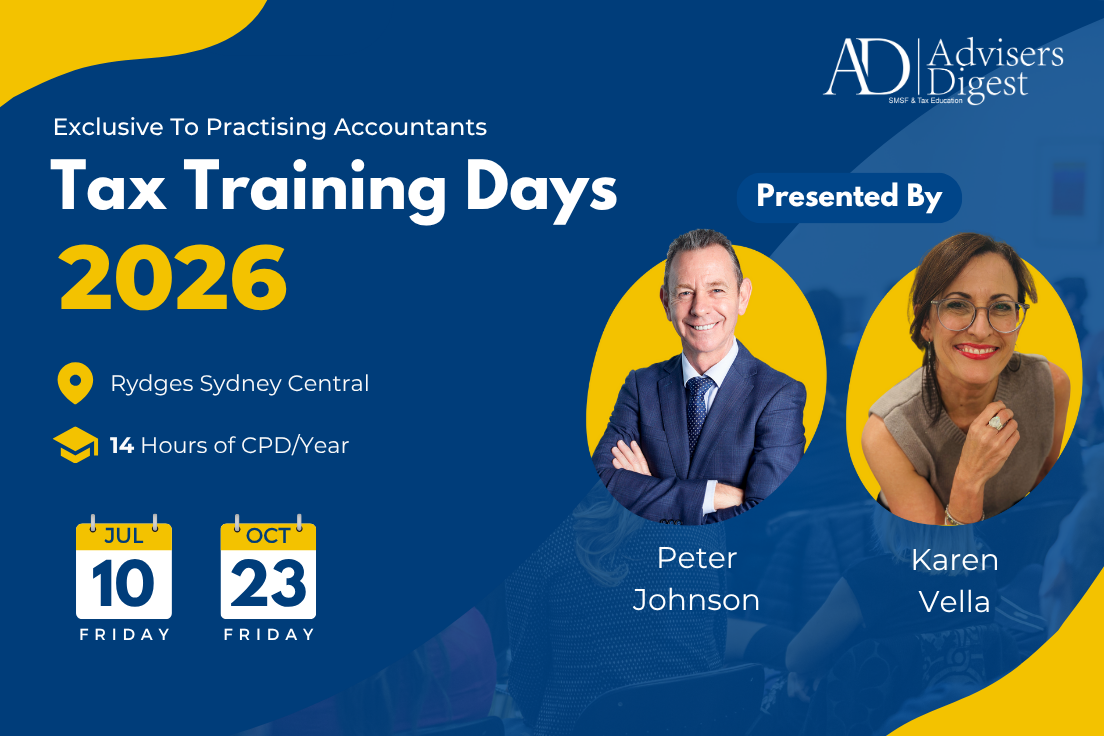 Tax Training Day 2026 Sydney