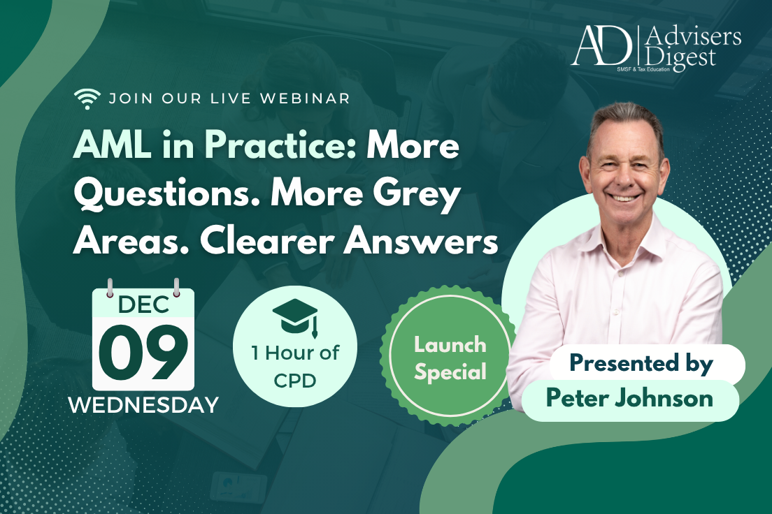 AML in Practice: More Questions. More Grey Areas. Clearer Answers Webinar - December 2026