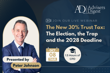 The New 30% Trust Tax: The Election, the Trap and the 2028 Deadline - October 2026 Promo Image