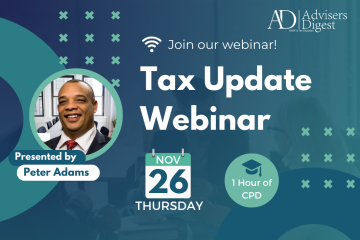 Tax Update Webinar - November 2026 - Promo Image