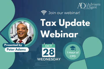 Tax Update Webinar - October 2026 - Promo Image